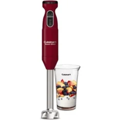 Cuisinart Smart Stick Two-Speed Hand Blender, Red (CSB-175RP1) -Kitchen Appliances GUEST b1172675 7b7e 4f6d 9a64 e87388296d59