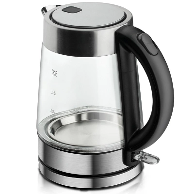 Luminuxe 1.7L Electric Kettle, Speed-Boil Glass Electric Water Boiler & Warmer 1500W Tea Heater, Auto Shut-Off Cool Touch Handle 2 Luminuxe 1.7L Electric Kettle, Speed-Boil Glass Electric Water Boiler & Warmer 1500W Tea Heater, Auto Shut-Off Cool Touch Handle - Image 2