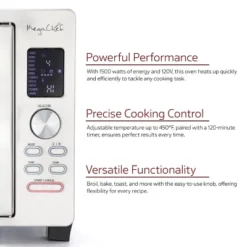 MegaChef 30L Digital French Door Multi-Function Electric Convection Toaster Oven -Kitchen Appliances GUEST b296c243 aebc 4c1f 98ec 1bdc1db0bdd4