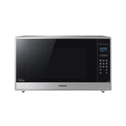 Panasonic 2.2 Cu Ft Cyclonic Inverter Microwave Oven - Silver - SE985S: Countertop, 1250W, Child Lock, 10 Power Levels