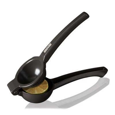 Innovine Citrus Juicer, Manual Lemon And Lime Press With Modern Grey Finish, Durable Die-Cast Design Handheld Juice Squeezer, Home Bar Tools, Set Of 1 3 Innovine Citrus Juicer, Manual Lemon And Lime Press With Modern Grey Finish, Durable Die-Cast Design Handheld Juice Squeezer, Home Bar Tools, Set Of 1 - Image 3