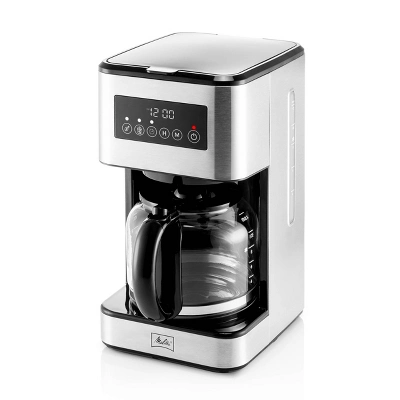 Melitta Aroma Tocco Plus 12c Hot & Iced Drip Coffeemaker With Glass Carafe: Stainless Steel, Digital Display, Auto Shut-Off 4 Melitta Aroma Tocco Plus 12c Hot & Iced Drip Coffeemaker With Glass Carafe: Stainless Steel, Digital Display, Auto Shut-Off - Image 4