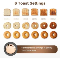 Mecity 2 Slice Toaster With Timer, Long Slots, 800W 12 Mecity 2 Slice Toaster With Timer, Long Slots, 800W -Kitchen Appliances GUEST b462cc27 89ed 4be4 9595 22df39853d72