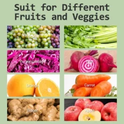 WHALL Cold Press Juicer Machine, Wide Feed Chute, High Juice Yield, Stainless Steel Masticating Juicer 16 WHALL Cold Press Juicer Machine, Wide Feed Chute, High Juice Yield, Stainless Steel Masticating Juicer -Kitchen Appliances GUEST b53c479e b4db 499b b4ed 2ec7077607f3