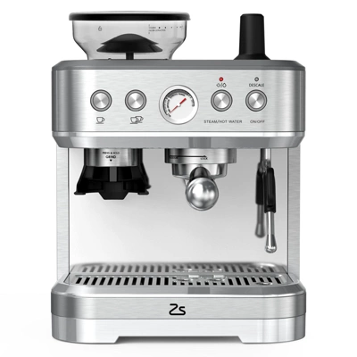 15-Bar Espresso Machine With Built-in Grinder & Milk Frother ¨C Professional Cappuccino & Latte Maker For Rich, Caf¨¦-Style Coffee At Home 6 15-Bar Espresso Machine With Built-in Grinder & Milk Frother ¨C Professional Cappuccino & Latte Maker For Rich, Caf¨¦-Style Coffee At Home - Image 6