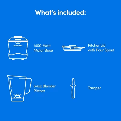 NutriBullet SmartSense Full-Size Blender 1400W - White 11 NutriBullet SmartSense Full-Size Blender 1400W - White - Image 11