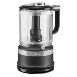 KitchenAid 5 Cup Food Chopper Matte Black - KFC0516BM: Stainless Steel Blades, 2 Speeds, Dishwasher-Safe Parts -Kitchen Appliances GUEST b7508a61 b97a 4524 8d65 6f6a438e854e