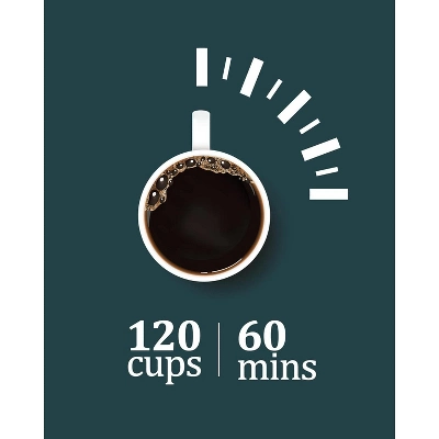 Acekool Commercial Coffee Maker, Double Wall Stainless Steel Hot Beverage Urn, Fast Brewing, Automatic Temperature, Large Capacity 3 Acekool Commercial Coffee Maker, Double Wall Stainless Steel Hot Beverage Urn, Fast Brewing, Automatic Temperature, Large Capacity - Image 3