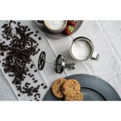 Bellemain Handheld Milk Frother – Stainless Steel Foam Maker For Lattes, Cappuccinos, Matcha & More (14oz) -Kitchen Appliances GUEST b7f27e7c 9684 4e5b bbd1 3c98f4ee03b1