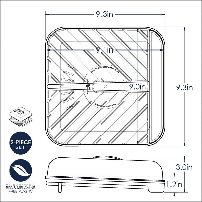 Nordic Ware Medium Slanted Bacon Tray With Lid 6 Nordic Ware Medium Slanted Bacon Tray With Lid - Image 6