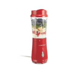 Hamilton Beach SingleServe Blender 51101RV: Personal Blender, 14 Oz Capacity, 175W, Dishwasher-Safe, Red -Kitchen Appliances GUEST ba10012f 01c2 4b09 8ded 20b146e7456f