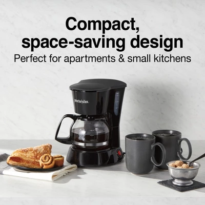 Proctor Silex 4 Cup Coffee Maker Compatible W Smart Plugs - 48138PS: Drip Coffee Pot, Dishwasher-Safe, 700W, Black 7 Proctor Silex 4 Cup Coffee Maker Compatible W Smart Plugs - 48138PS: Drip Coffee Pot, Dishwasher-Safe, 700W, Black - Image 7