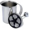 Bellemain Handheld Milk Frother – Stainless Steel Foam Maker For Lattes, Cappuccinos, Matcha & More (14oz)