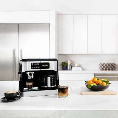 DeLonghi De'Longhi All-In-One Combination Coffee And Espresso Machine COM530M: 10-Cup, 15 Bars, Digital Timer, Black 5 DeLonghi De'Longhi All-In-One Combination Coffee And Espresso Machine COM530M: 10-Cup, 15 Bars, Digital Timer, Black - Image 5