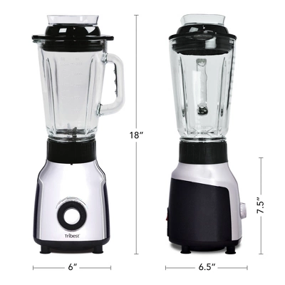 Tribest Glass Personal Blender With Vacuum – Silver 5 Tribest Glass Personal Blender With Vacuum – Silver - Image 5