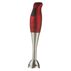 Brentwood 2-Speed Hand Blender In Red With Soft Grip Handle -Kitchen Appliances GUEST be5776df 91fc 4680 8493 942426bae638