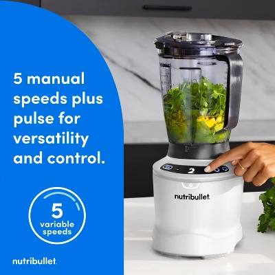 NutriBullet SmartSense Full-Size Blender 1400W - White 4 NutriBullet SmartSense Full-Size Blender 1400W - White - Image 4