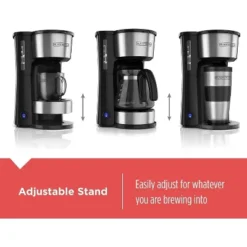 Black & Decker BLACK+DECKER CM0755S 4-in-1 5-Cup Coffee Station Coffeemaker, Stainless Steel -Kitchen Appliances GUEST c121da0b 87aa 41c4 a289 f34b285bbc44