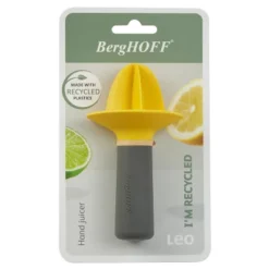 BergHOFF Leo 5" Hand Juicer, Recycled PP Handle, Yellow -Kitchen Appliances GUEST c1966f25 e2de 438e 8feb 220a8f69fbc6