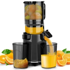 Aeitto Max5 Masticating Juicer, Cold Press Juicer Machines With 5.3" Large Feed Chute,1.7L Large Capacity, 250W Whole Slow Juicer -Kitchen Appliances GUEST c39d555a 5287 40a3 b6b3 201d9a94b365