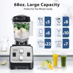 Aeitto Blenders For Kitchen With 1800W Motor, 68Oz. Large Capacity, BPA-Free Countertop Professional Blender For Smoothies, Ice Crush, Frozen Drinks 8 Aeitto Blenders For Kitchen With 1800W Motor, 68Oz. Large Capacity, BPA-Free Countertop Professional Blender For Smoothies, Ice Crush, Frozen Drinks -Kitchen Appliances GUEST c3b6b267 4130 4d2b 88e1 4a1b47bda13c