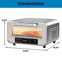 Kenmore 12" Indoor Electric Pizza Oven With 5 Presets -Kitchen Appliances GUEST c4511656 70e5 4985 9a57 3aa3eea1c399