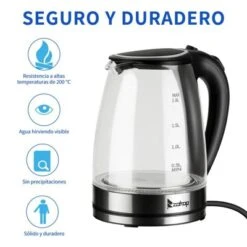 Winado 1.8L 1200-Watt Electric Kettle With Blue LED Light 7 Winado 1.8L 1200-Watt Electric Kettle With Blue LED Light -Kitchen Appliances GUEST c62b6274 46a5 40d4 83b9 2b326959c5ee