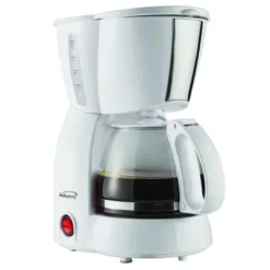 Brentwood 4 Cup Countertop Coffee Maker In White