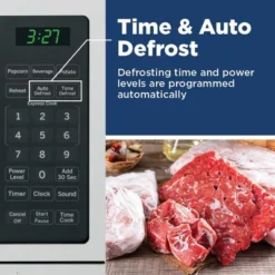 GE Countertop Microwave Oven 700 W Compact 0.7 Cu Ft Steel With 2 Year Warranty 11 GE Countertop Microwave Oven 700 W Compact 0.7 Cu Ft Steel With 2 Year Warranty -Kitchen Appliances GUEST c792a8b5 002a 4d29 9c27 062994dcb9e7