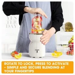 SUGIFT 2-in-1 Personal Blender & Grinder – 250W High-Speed Compact Juicer, Coffee & Spice Grinder With Dual Stainless Steel Blades -Kitchen Appliances GUEST c9170d48 7f4e 4fb2 a5c7 ca156c64659f