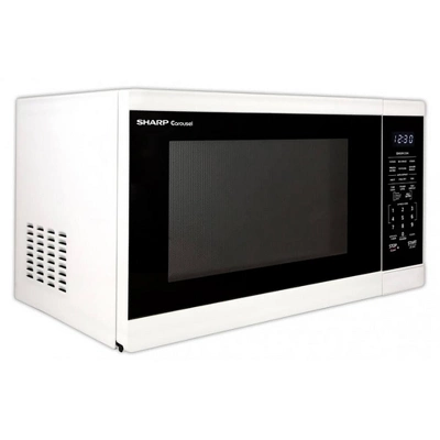 Sharp SMC1461HW 1.4 Cu. Ft. White Countertop Microwave Oven 3 Sharp SMC1461HW 1.4 Cu. Ft. White Countertop Microwave Oven - Image 3