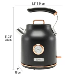 Haden Dorset 1.7 Liter Stainless Steel Electric Kettle With 360-Degree Base Bundled With 2 Slice Wide Slot Stainless Steel Toaster, Black & Copper 8 Haden Dorset 1.7 Liter Stainless Steel Electric Kettle With 360-Degree Base Bundled With 2 Slice Wide Slot Stainless Steel Toaster, Black & Copper -Kitchen Appliances GUEST cc584cdb 4018 489f a263 f0f718e9219c