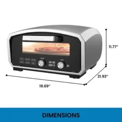 Kenmore 13" Outdoor And Indoor Electric Pizza Oven Weather Resistant -Kitchen Appliances GUEST cc718d65 2b30 4705 973f 17d6eb3f77ee