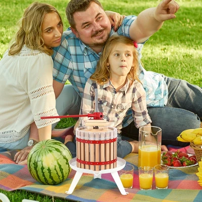 3.2 Gal Manual Fruit Wine Press With A Filter Bag, Manual Juice Maker, Hand Juicer Squeezer 6 3.2 Gal Manual Fruit Wine Press With A Filter Bag, Manual Juice Maker, Hand Juicer Squeezer - Image 6