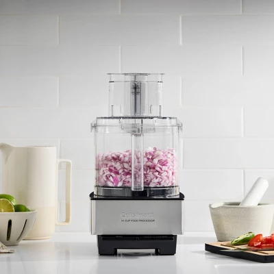 Cuisinart Custom 14-Cup Food Processor - Brushed Stainless Steel - DFP-14BCNY: Includes Slicing & Shredding Discs, 720W 6 Cuisinart Custom 14-Cup Food Processor - Brushed Stainless Steel - DFP-14BCNY: Includes Slicing & Shredding Discs, 720W - Image 6