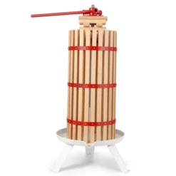 Manual Fruit Wine Press, Wood Steel Fruit And Wine Press With T-Handle, Wine Making Press For Outdoor, Kitchen, Assembly Required -Kitchen Appliances GUEST d0524646 6aeb 438f 9684 30f0a0762e0c