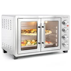 MegaChef 45L Electric French Door Rotisserie Convection Counter Top Oven -Kitchen Appliances GUEST d0a8be61 e88d 4964 86b5 28b3316bfc0a