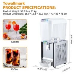 Commercial Beverage Dispenser Ice Tea Drink Machine , Ideal For Cold Drinks, Perfect For Restaurants, Hotels, And Parties