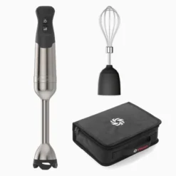 Vitamix Immersion Blender W/ Whisk 5 Speed Silver/Black: Stainless Steel Hand Mixer, Dishwasher-Safe, 625W, 5 Speeds -Kitchen Appliances GUEST d183b49e 9391 4952 97ad 55ac233dd8bf