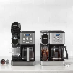 Cuisinart Coffee Center 2-in-1 Coffee Maker And Single-Serve Brewer Stainless Steel SS-16: Programmable, 12 Cup Capacity -Kitchen Appliances GUEST d2ec813d 27e5 4aa6 8241 343fc4f81f0d