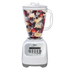 Oster® Oster Classic Series 5-Speed Blender With Plastic Jar - White, 6 Cup -Kitchen Appliances GUEST d43a4eb5 d21d 4c7f 9b69 f9cbbc432e8e