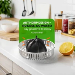 Eurolux Hands-Free Electric Stainless Steel Citrus Juicer -Kitchen Appliances GUEST d496328e f82e 488c a21c aa35bf097a67