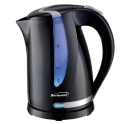 Brentwood 1,100-Watt Cordless Electric Kettle With Concealed Stainless Steel Heating Element, 360° Base, Auto Shutoff, And Boil-Dry Protection -Kitchen Appliances GUEST d52ff6ef b000 44ce a47a febfaf599a18