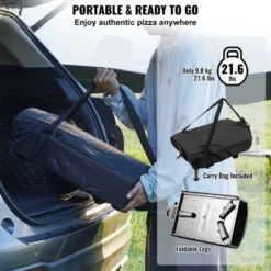 VEVOR Outdoor Pizza Oven, 12" Gas Fired Pizza Maker, Portable Outside Pizza Grill With Thickened Cordierite Pizza Stone, Waterproof Cover 12 VEVOR Outdoor Pizza Oven, 12" Gas Fired Pizza Maker, Portable Outside Pizza Grill With Thickened Cordierite Pizza Stone, Waterproof Cover -Kitchen Appliances GUEST d599a852 032c 452b 9422 de647fc4b538