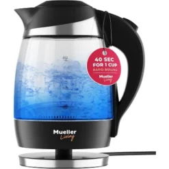 MuellerLiving Electric Kettle - SpeedBoil Tea Kettle Water Boiler With Automatic Shutoff 11 MuellerLiving Electric Kettle - SpeedBoil Tea Kettle Water Boiler With Automatic Shutoff -Kitchen Appliances GUEST d8100237 2c20 4ac0 99b2 c11720118a26