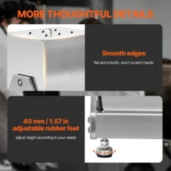 VEVOR Manual Meat Mixer, 15L Tilt Tank Meat Processing Equipment(Mixing Max 15LBS For Meat), Stainless Steel Meat Mixer, Silver -Kitchen Appliances GUEST da34d38d 0602 4d34 bd11 707808139017