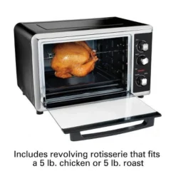 Hamilton Beach Countertop Oven With Convection & Rotisserie 31105D: Toaster Oven, 1500W, Freestanding, Dishwasher-Safe Parts 8 Hamilton Beach Countertop Oven With Convection & Rotisserie 31105D: Toaster Oven, 1500W, Freestanding, Dishwasher-Safe Parts -Kitchen Appliances GUEST da795ef0 30a7 411a 9e8a 36b169d69587