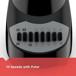 Black & Decker BLACK+DECKER 10-Speed Countertop Blender, BL2010BP, 6-Cup Plastic Jar, Dishwasher-Safe, Stainless Steel, Suction Feet -Kitchen Appliances GUEST dbd39c6f 0069 4c5d ac5c 4ba1da5fbd4e