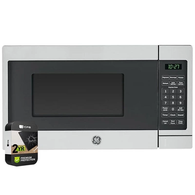 GE Countertop Microwave Oven 700 W Compact 0.7 Cu Ft Steel With 2 Year Warranty 8 GE Countertop Microwave Oven 700 W Compact 0.7 Cu Ft Steel With 2 Year Warranty - Image 8