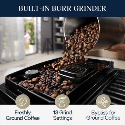 DeLonghi De'Longhi Magnifica Start Automatic Coffee Espresso Machine With Milk Frother 4 DeLonghi De'Longhi Magnifica Start Automatic Coffee Espresso Machine With Milk Frother - Image 4